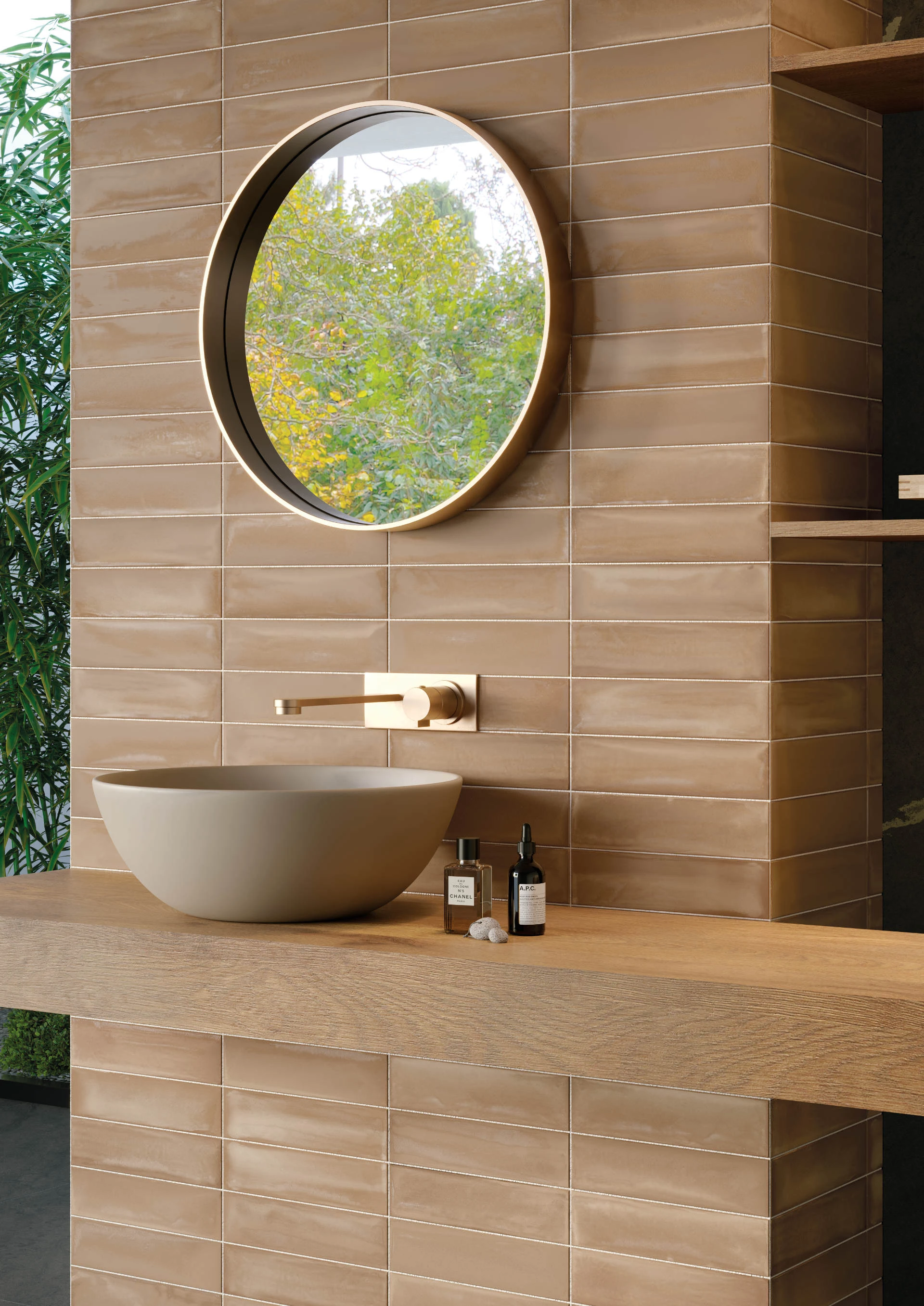 WALL: Avenue Madison Taupe 3x12