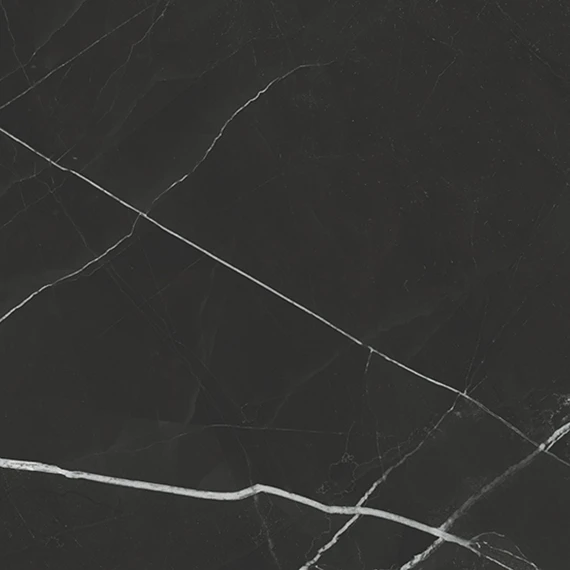 Beyond Calacatta Black marble-look porcelain tile from Atlas Concorde USA - sample