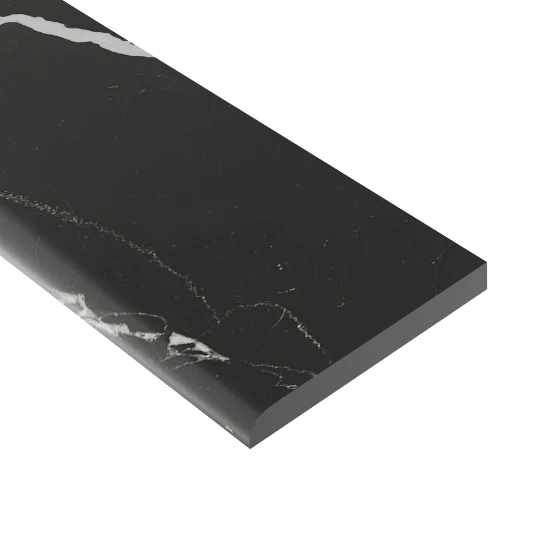 Beyond Calacatta Black - Bullnose