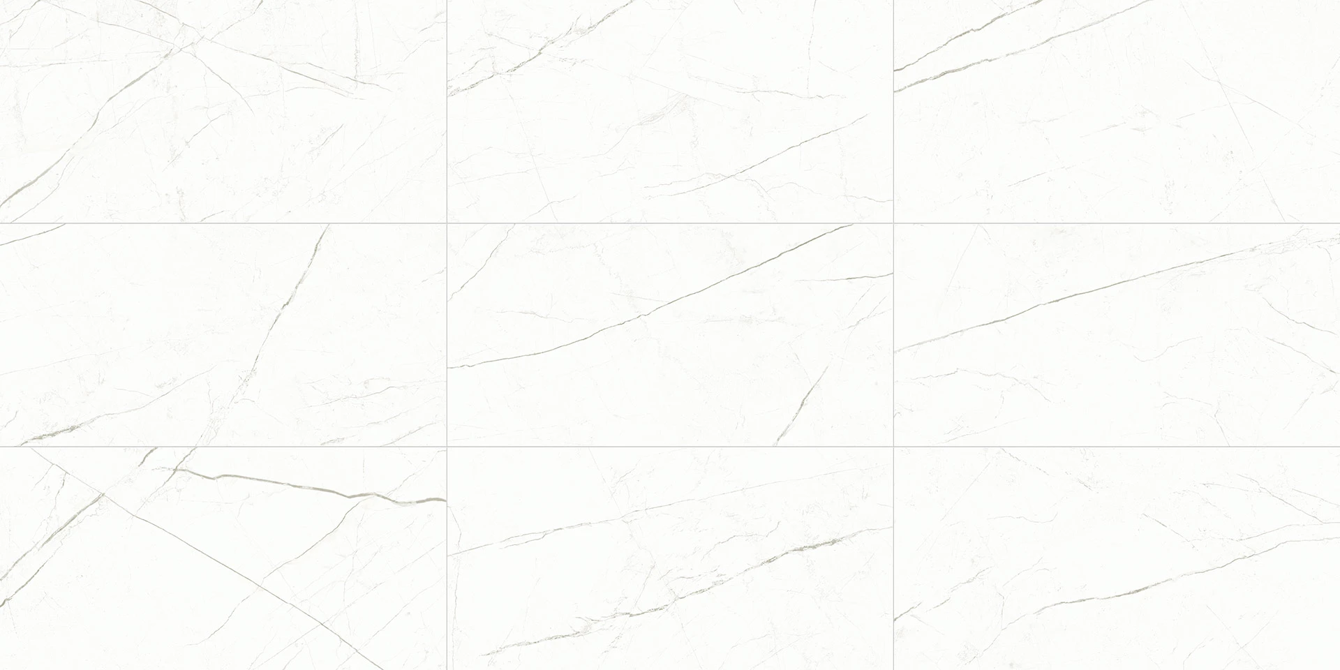 9 Representative Faces Shown of Atlas Concorde USA Beyond Calacatta Classic White