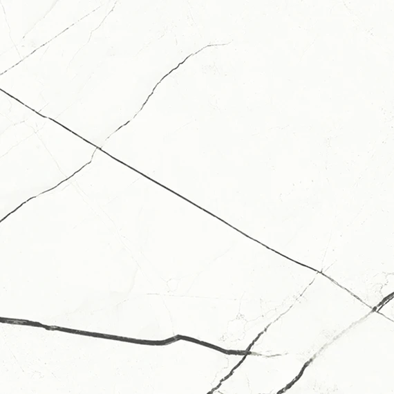 Beyond Calacatta Glam White marble-look porcelain tile from Atlas Concorde USA - sample