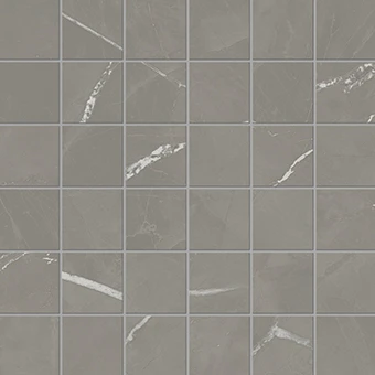 Beyond Calacatta Gray marble-look porcelain tile in mosaic pattern from Atlas Concorde USA - thumbnail