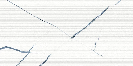 Beyond Calacatta Ocean White marble-look 12x24 3D etch textured porcelain tile from Atlas Concorde USA - thumbnail