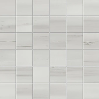 Beyond Dolomite Gray marble-look porcelain tile in mosaic pattern from Atlas Concorde USA - thumbnail