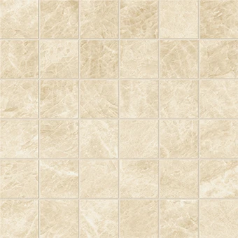 Beyond Taj Mahal Champagne marble-look porcelain tile in mosaic pattern from Atlas Concorde USA - thumbnail