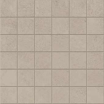 Cove Terra Ash concrete-look porcelain tile in 2x2 mosaic from Atlas Concorde USA - thumbnail
