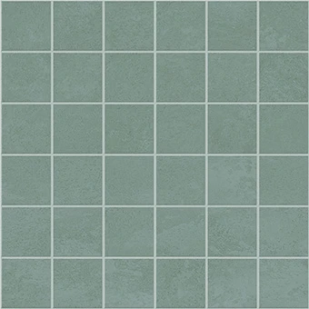 Cove Terra Jade concrete-look porcelain tile in 2x2 mosaic from Atlas Concorde USA - thumbnail