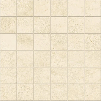 Cove Terra Sand concrete-look porcelain tile in 2x2 mosaic from Atlas Concorde USA - thumbnail