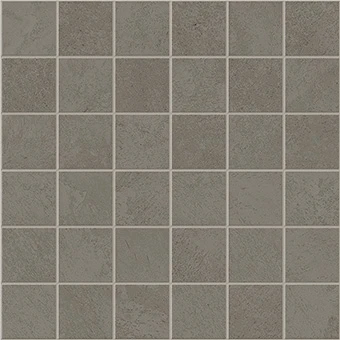 Cove Terra Smoke concrete-look porcelain tile in 2x2 mosaic from Atlas Concorde USA - thumbnail