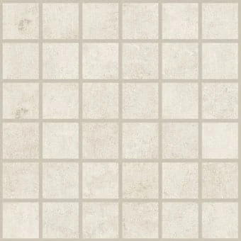 Cove Breeze chalk-look porcelain tile in mosaic pattern from Atlas Concorde USA - sample