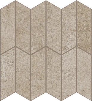 Cove Coast chalk-look porcelain tile in apex pattern from Atlas Concorde USA - sample