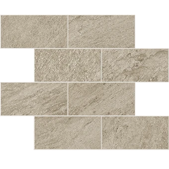 Element Earth Mosaic stone-look porcelain tile in Brick pattern from Atlas Concorde USA - thumbnail