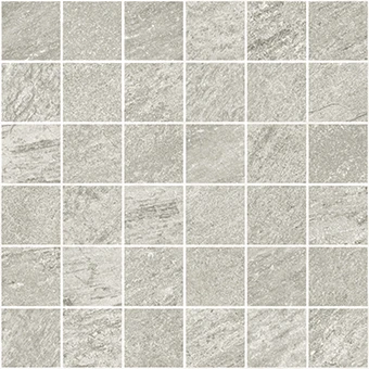 Element Silver Mosaic stone-look porcelain tile from Atlas Concorde USA - thumbnail