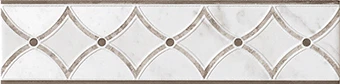Eon Collection Carrara listello marble-look porcelain tile from Atlas Concorde USA - Sample