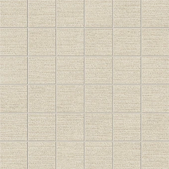 Fray X Almond concrete-look porcelain tile in mosaic pattern from Atlas Concorde USA - thumbnail