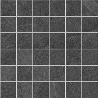 Hero Coal stone-look porcelain tile in 2x2 mosaic from Atlas Concorde USA - thumbnail