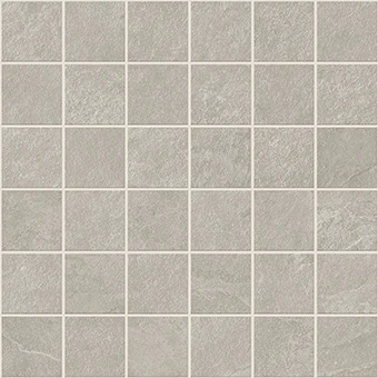 Hero Silver stone-look porcelain tile in 2x2 mosaic from Atlas Concorde USA - thumbnail