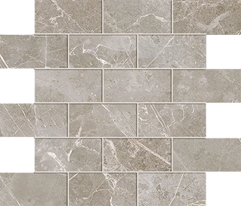 Liberty Collection Franklin Grey marble-look porcelain tile in mosaic pattern from Atlas Concorde USA - Sample