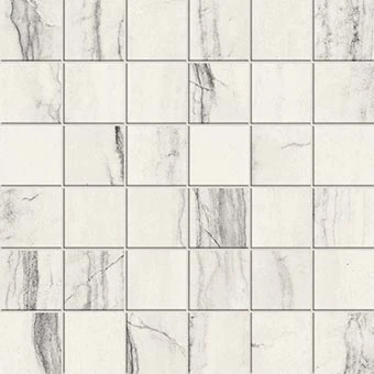 Liberty Collection New England marble-look porcelain tile in 2x2 mosaic from Atlas Concorde USA - sample