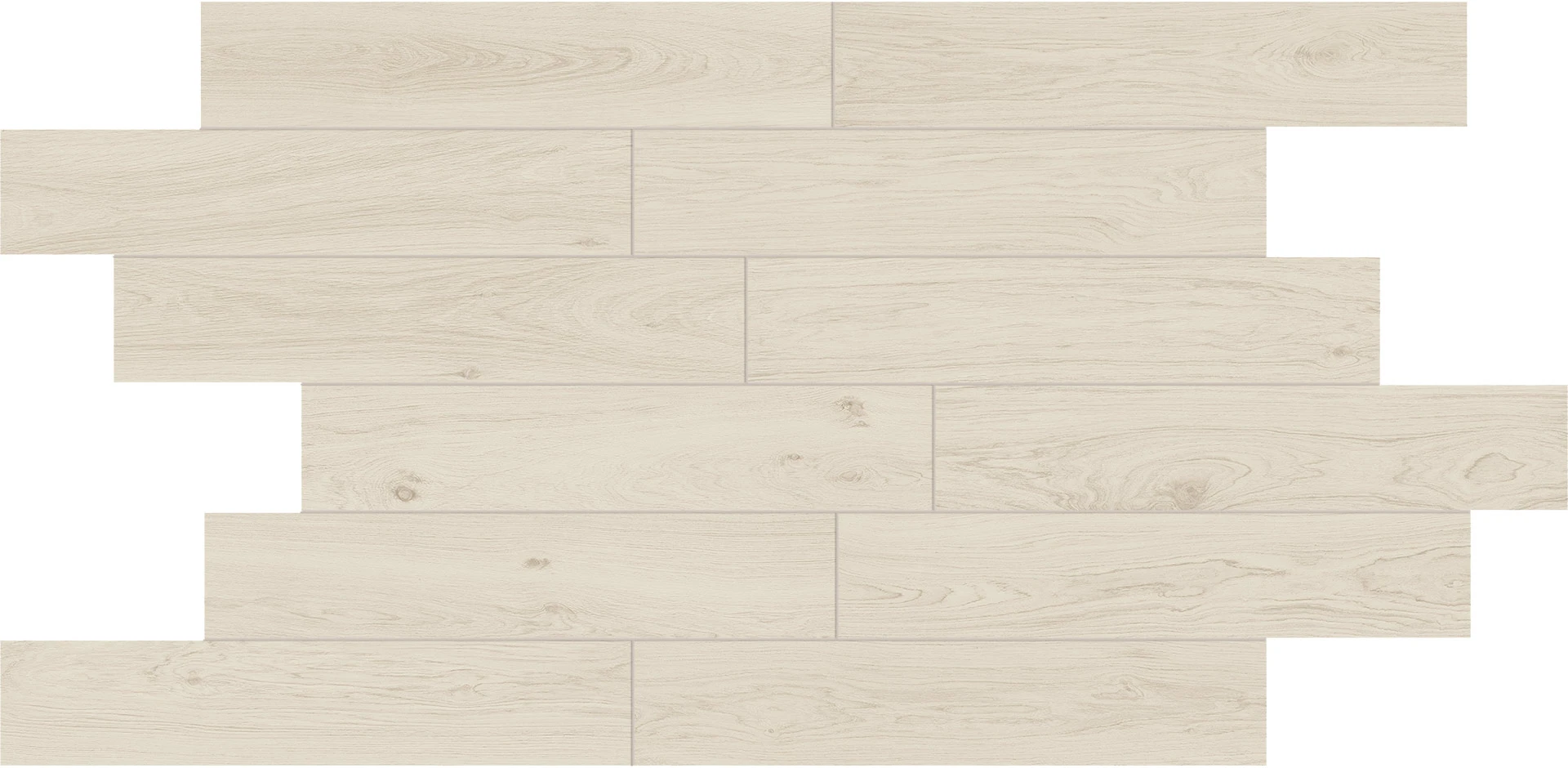 12 Representative Faces Shown of Atlas Concorde USA Memory Oak White