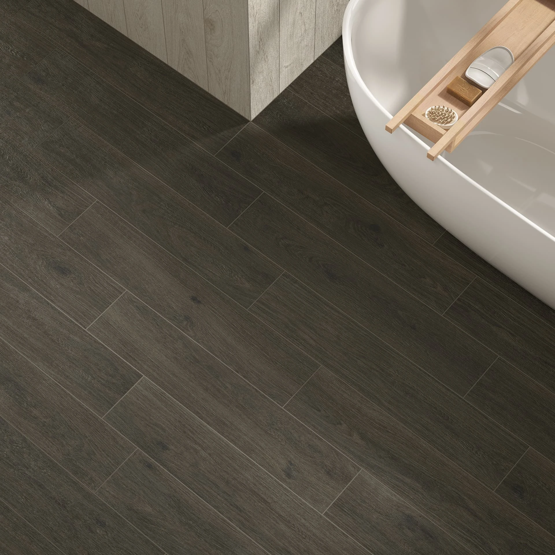 Memory Oak White 8x40, Moka 8x40