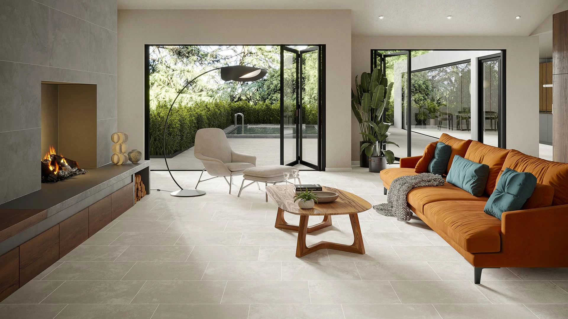 COVE TERRA Smoke Porcelain Tile | Atlas Concorde USA