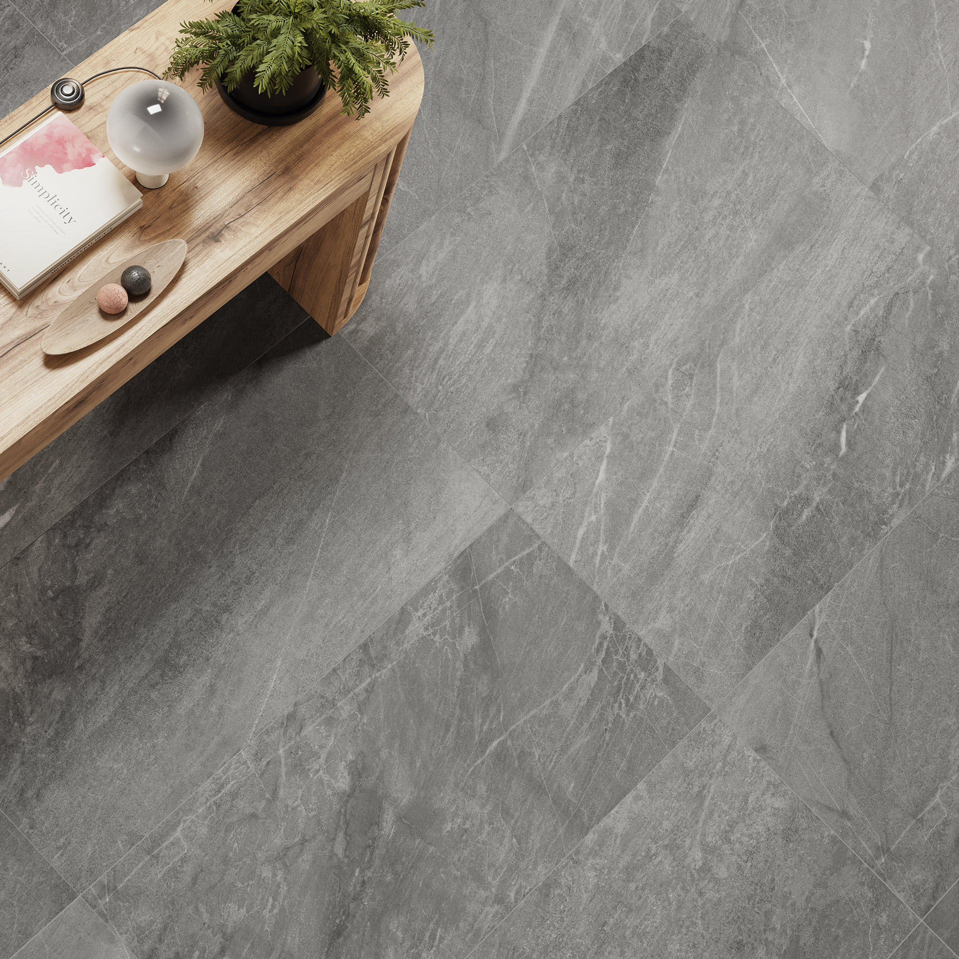 Legacy Marblestone Steel 24”x48”